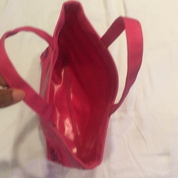 NWOT Victoria Secret pink small purse sequin - Picture 5 of 5